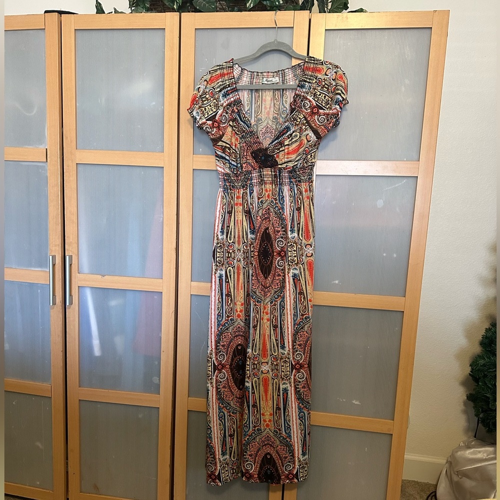 Lapogee Maxi Bohemian Dress